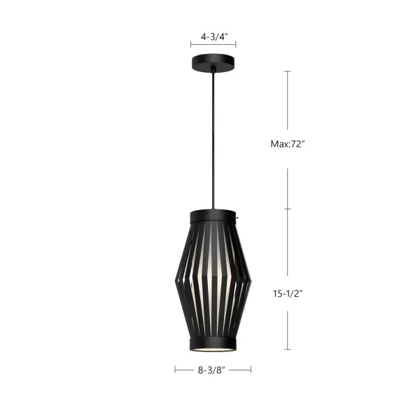 Hana 9-Inch Pendant Light - Image 8