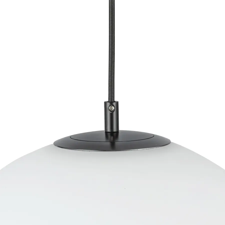 Marco 12" LED Pendant with Opal Glass Globe - Image 3