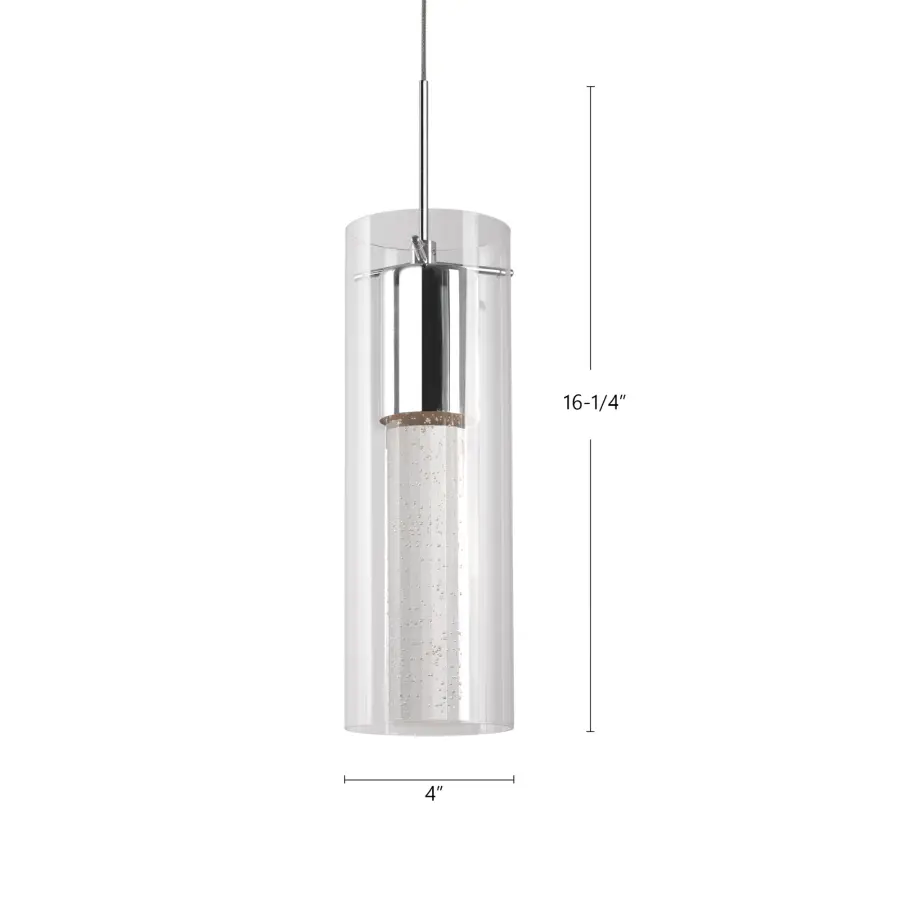 Champagne 4-Inch LED Pendant - Image 6