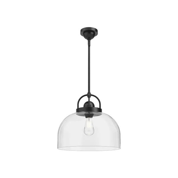 Lancaster 15-inch Pendant in Aged Gold - Image 1