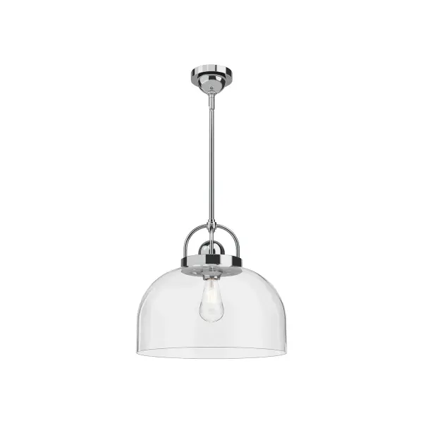 Lancaster 15-inch Pendant in Aged Gold - Image 5