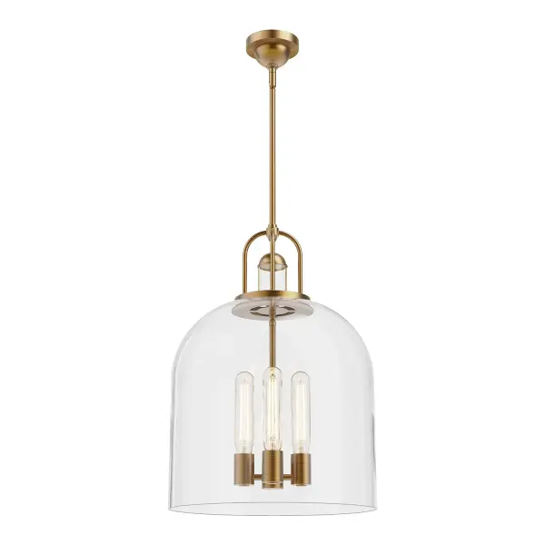 Lancaster 16-Inch Pendant in Aged Gold - Image 6