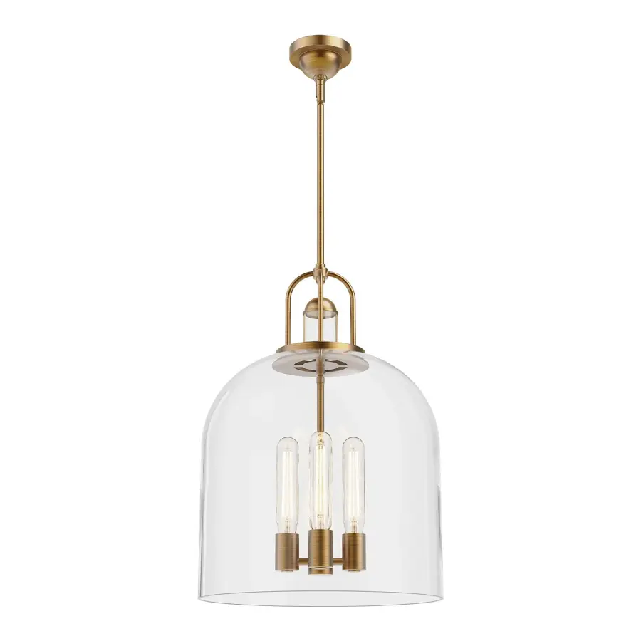 Lancaster 16-Inch Pendant in Aged Gold - Image 6