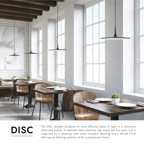 Disc 16-Inch Pendant Light - Image 9