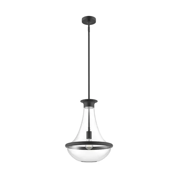 Marcel 10-Inch Pendant in Aged Gold - Image 5