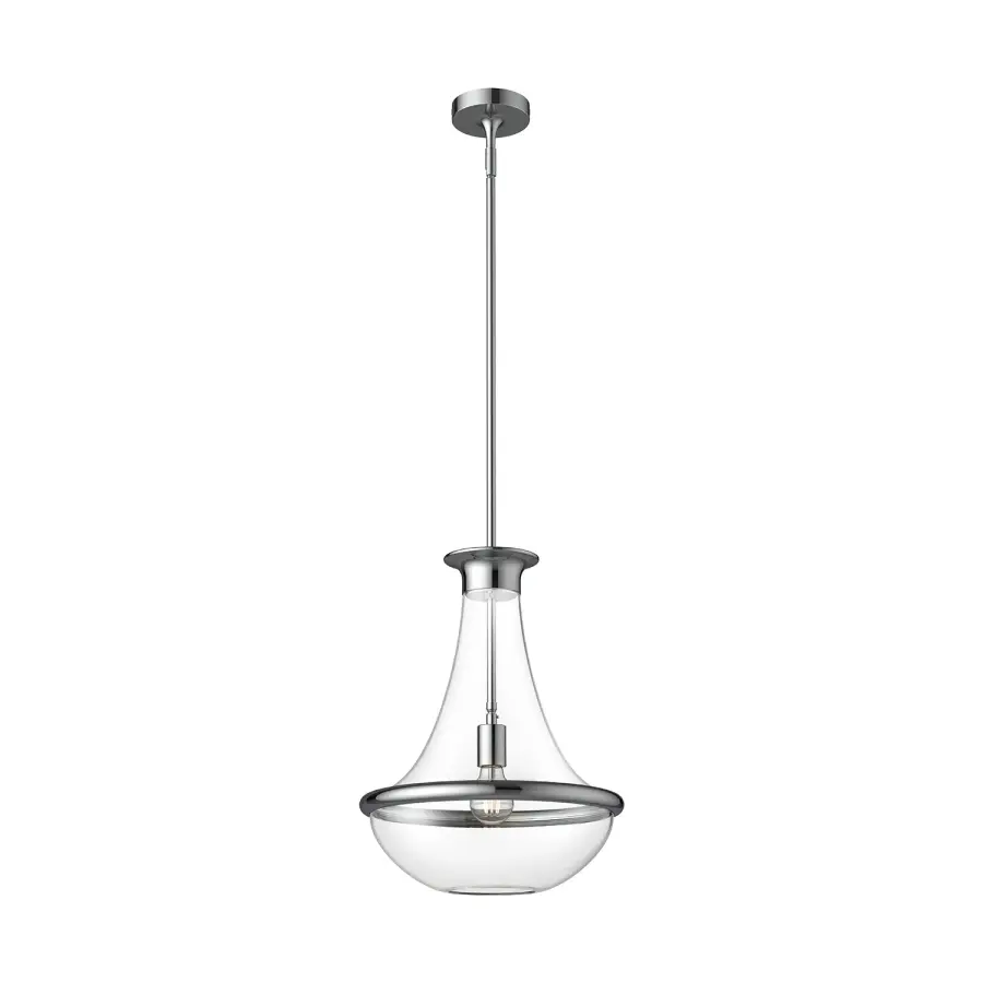 Marcel 10-Inch Pendant in Aged Gold - Image 6