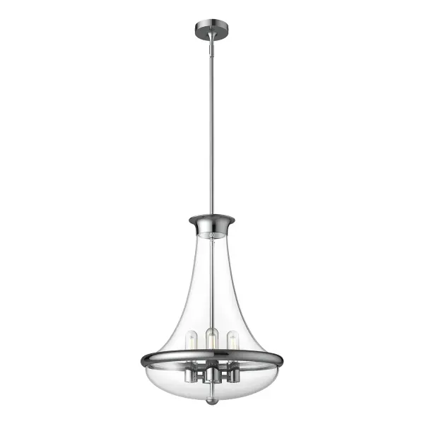 Marcel 18-Inch Pendant in Aged Gold - Image 5