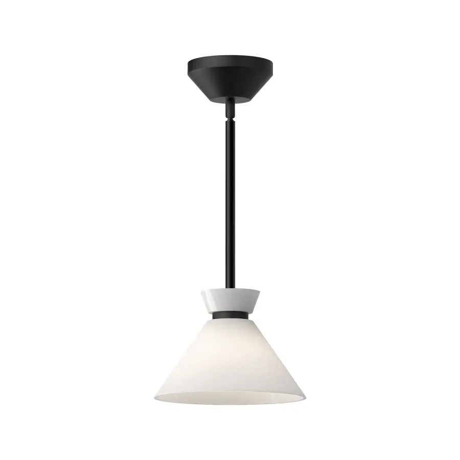 Halston 8-Inch Pendant in Brushed Gold - Image 7