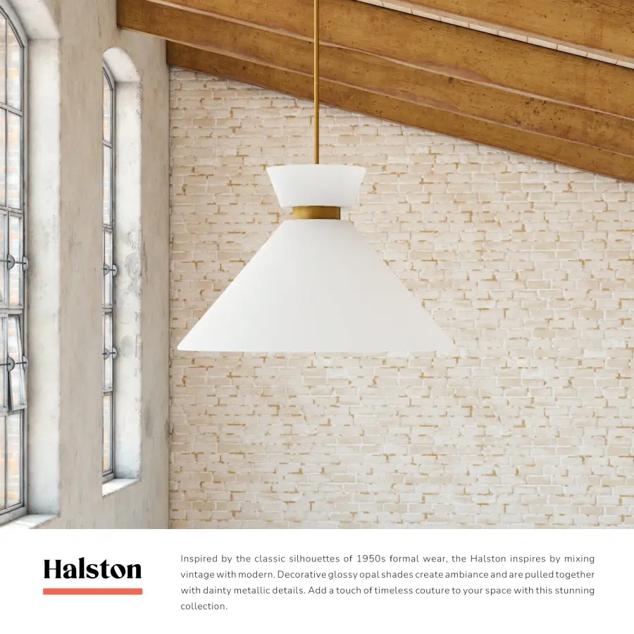 Halston 14-Inch Pendant Light - Image 7