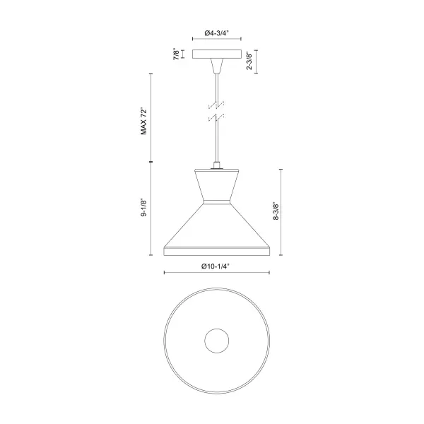 Betty 10-Inch Pendant Light - Image 7