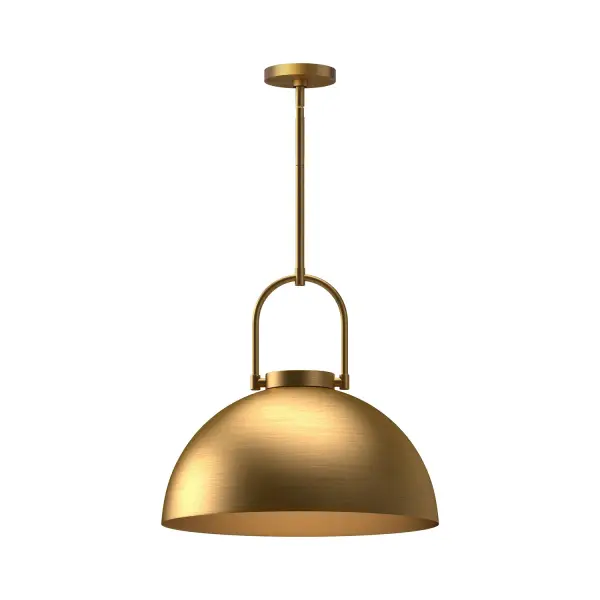 Harper 16-Inch Pendant in Aged Gold - Image 1