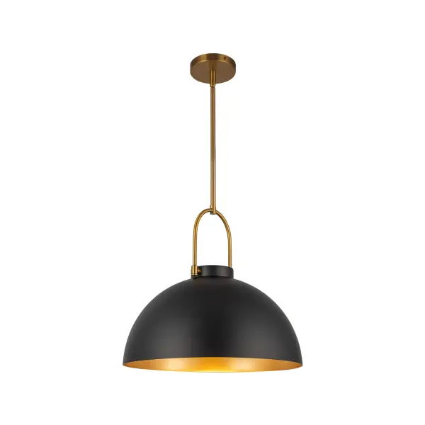 Harper 16-Inch Pendant in Aged Gold - Image 15