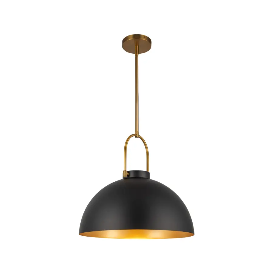 Harper 16-Inch Pendant in Aged Gold - Image 15