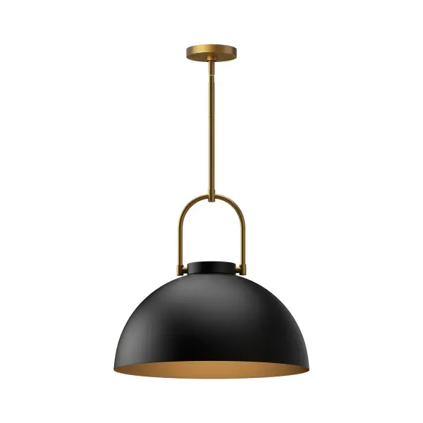 Harper 16-Inch Pendant in Aged Gold - Image 16