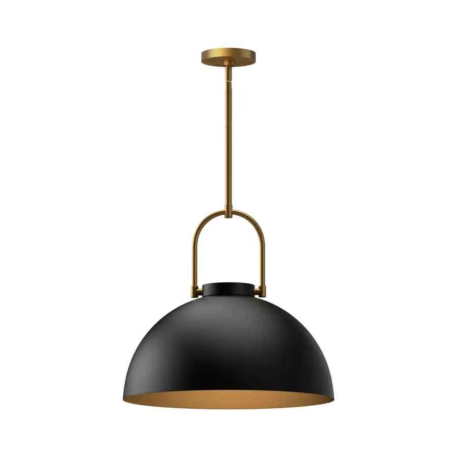 Harper 16-Inch Pendant in Aged Gold - Image 16