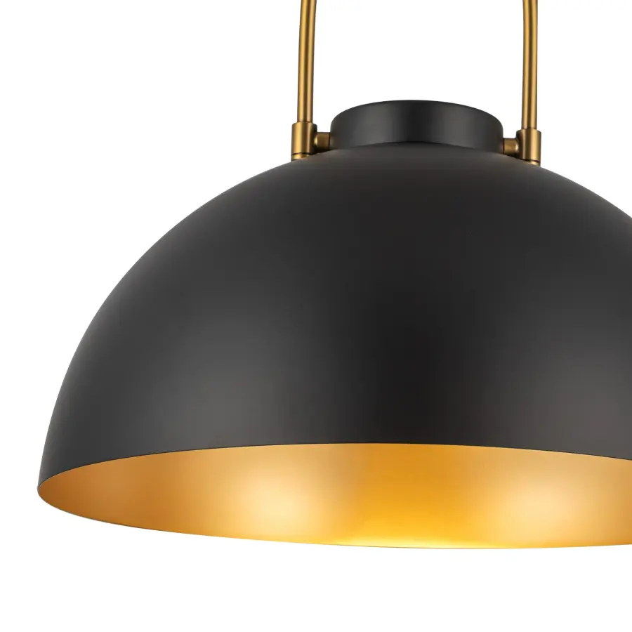 Harper 16-Inch Pendant in Aged Gold - Image 17