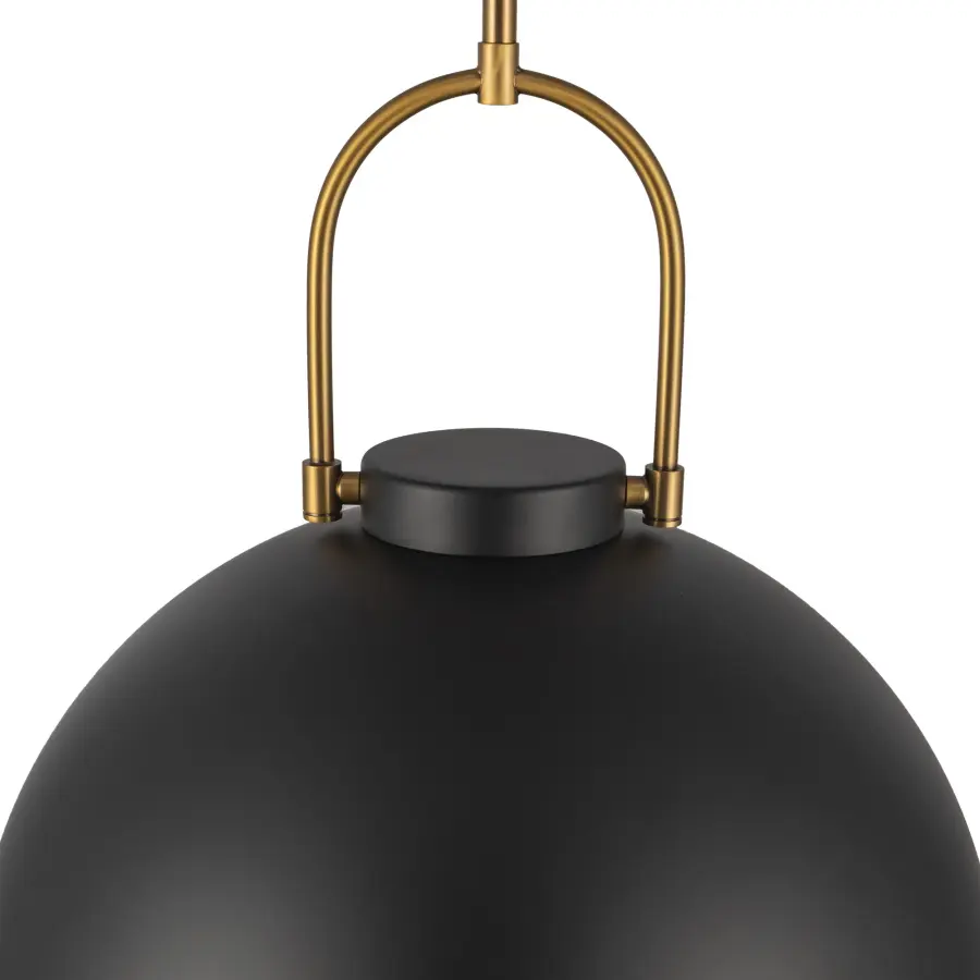 Harper 16-Inch Pendant in Aged Gold - Image 19