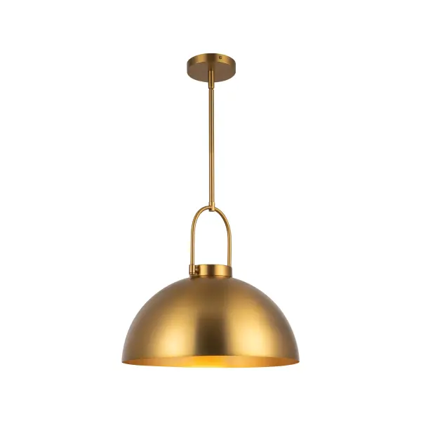Harper 16-Inch Pendant in Aged Gold - Image 7