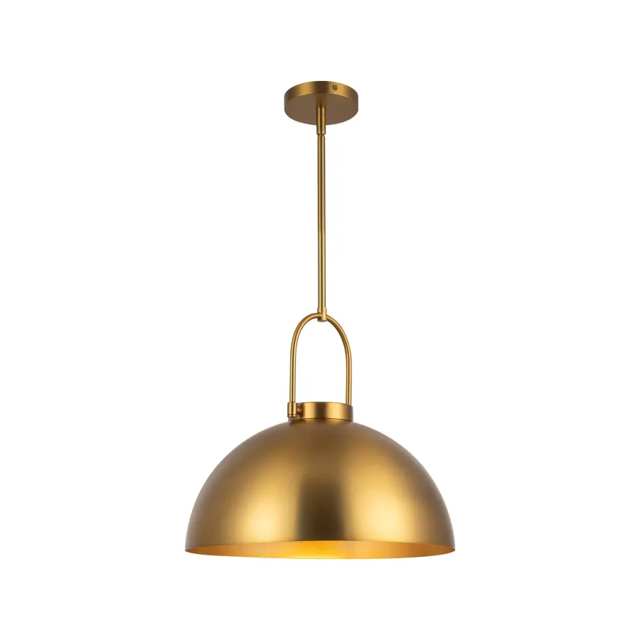 Harper 16-Inch Pendant in Aged Gold - Image 7