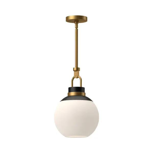 Copperfield 12-Inch Chrome Pendant with Clear Glass - Image 6