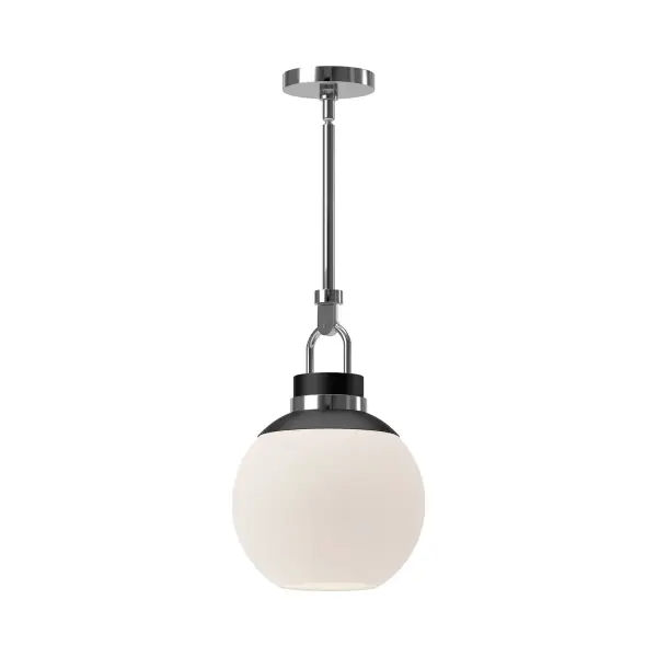 Copperfield 12-Inch Chrome Pendant with Clear Glass - Image 8