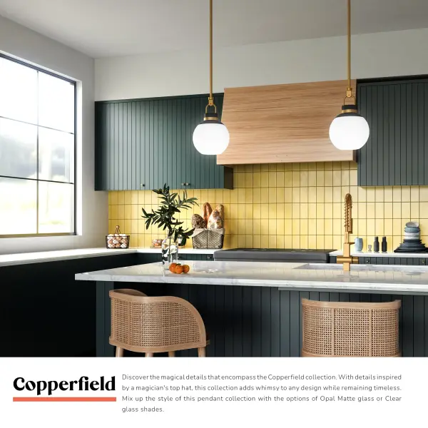 Copperfield 16-Inch Chrome Pendant with Clear Glass - Image 11