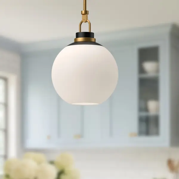 Copperfield 16-Inch Chrome Pendant with Clear Glass - Image 4