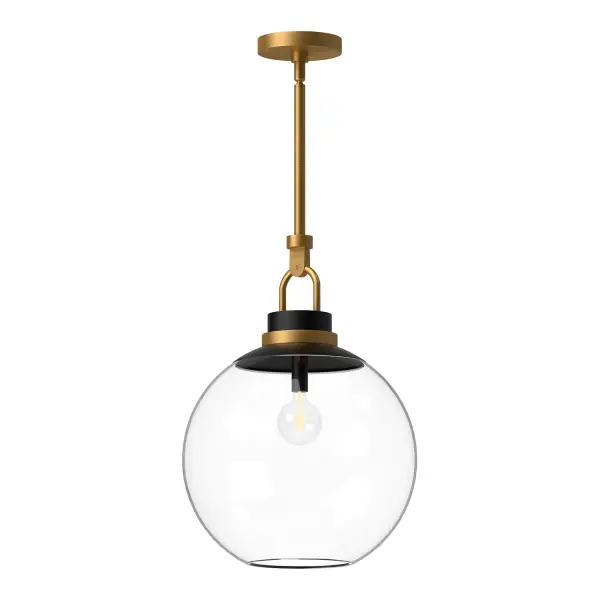 Copperfield 16-Inch Chrome Pendant with Clear Glass - Image 7