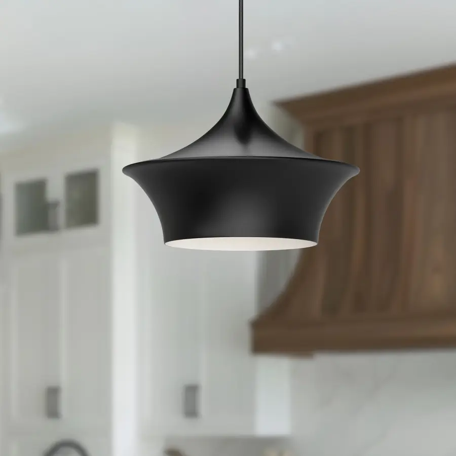 Emiko 13-Inch Pendant in Brushed Gold - Image 3