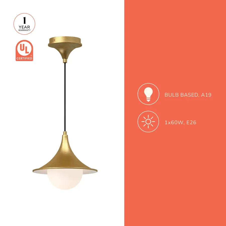 Fuji 9-Inch Pendant Light - Image 3