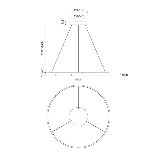 Anello Minor 32-Inch Pendant - Image 11