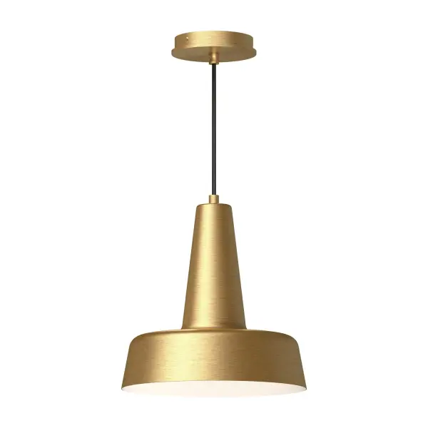 Juliana 11-Inch Pendant Light in Brushed Gold - Image 1