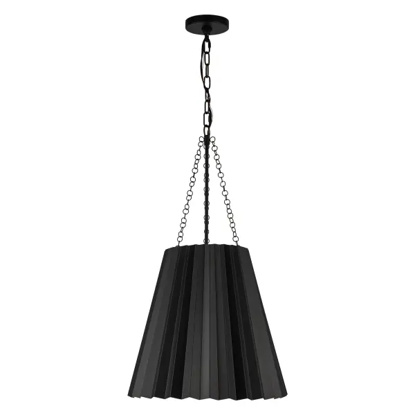 Plisse 16-Inch Pendant in Aged Gold - Image 9