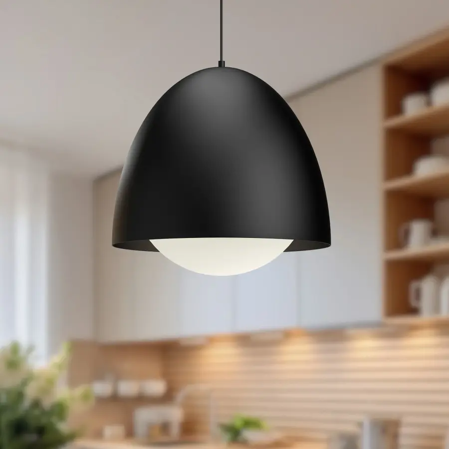 Sleek Japandi-Inspired Pendant Blends Scandinavian & Japanese Design - Image 3