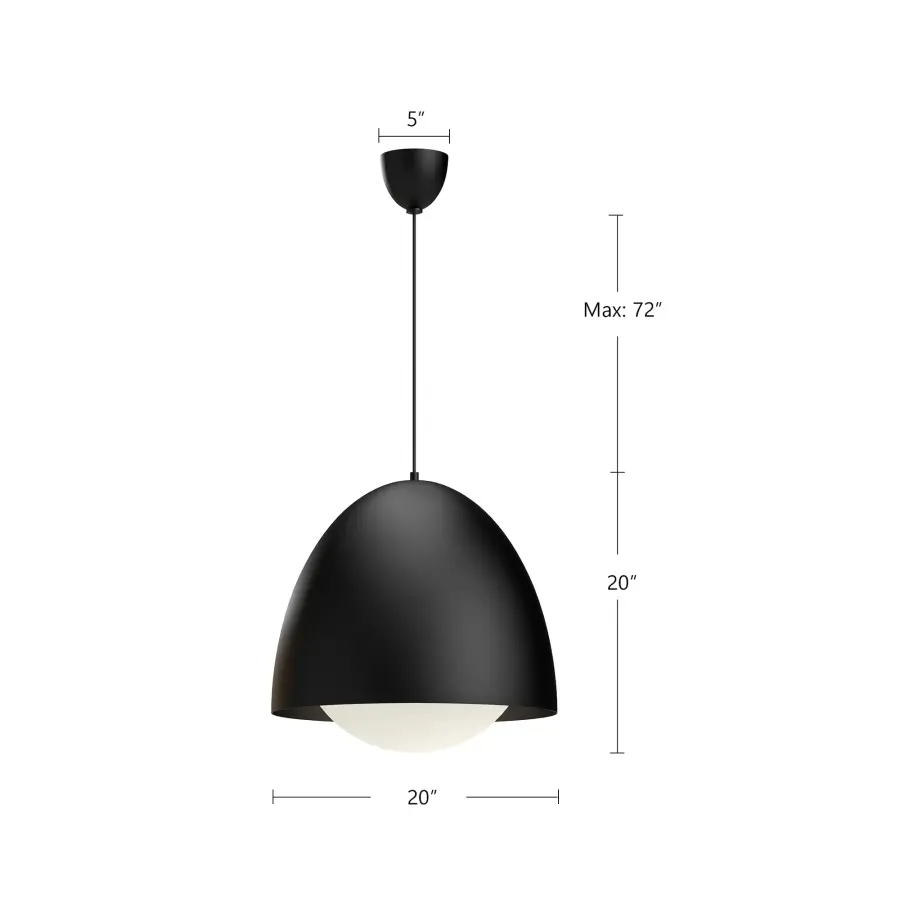 Sleek Japandi-Inspired Pendant Blends Scandinavian & Japanese Design - Image 7