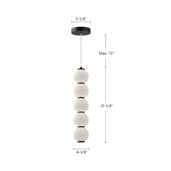 Bijou 5-Inch Pendant Light - Image 25