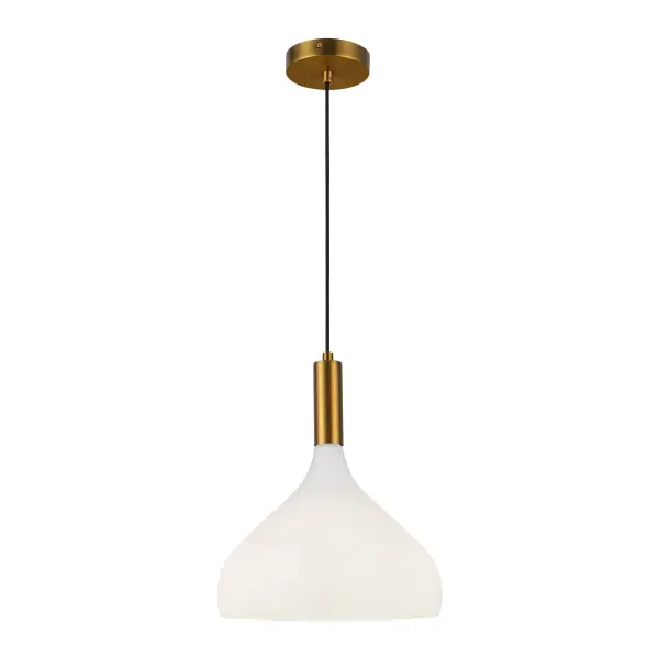 Belleview 12-Inch Pendant in Aged Gold - Image 22