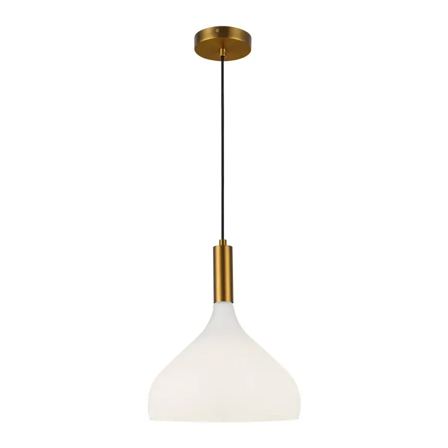 Belleview 12-Inch Pendant in Aged Gold - Image 22