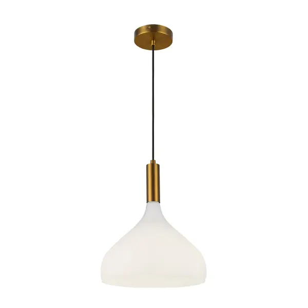 Belleview 12-Inch Pendant in Aged Gold - Image 24