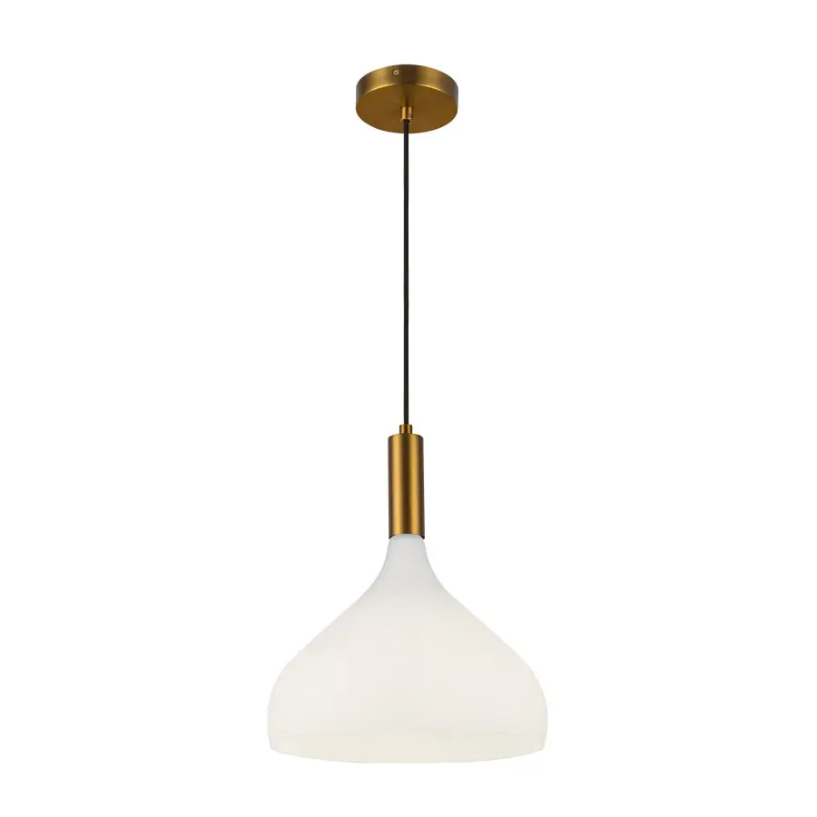 Belleview 12-Inch Pendant in Aged Gold - Image 24