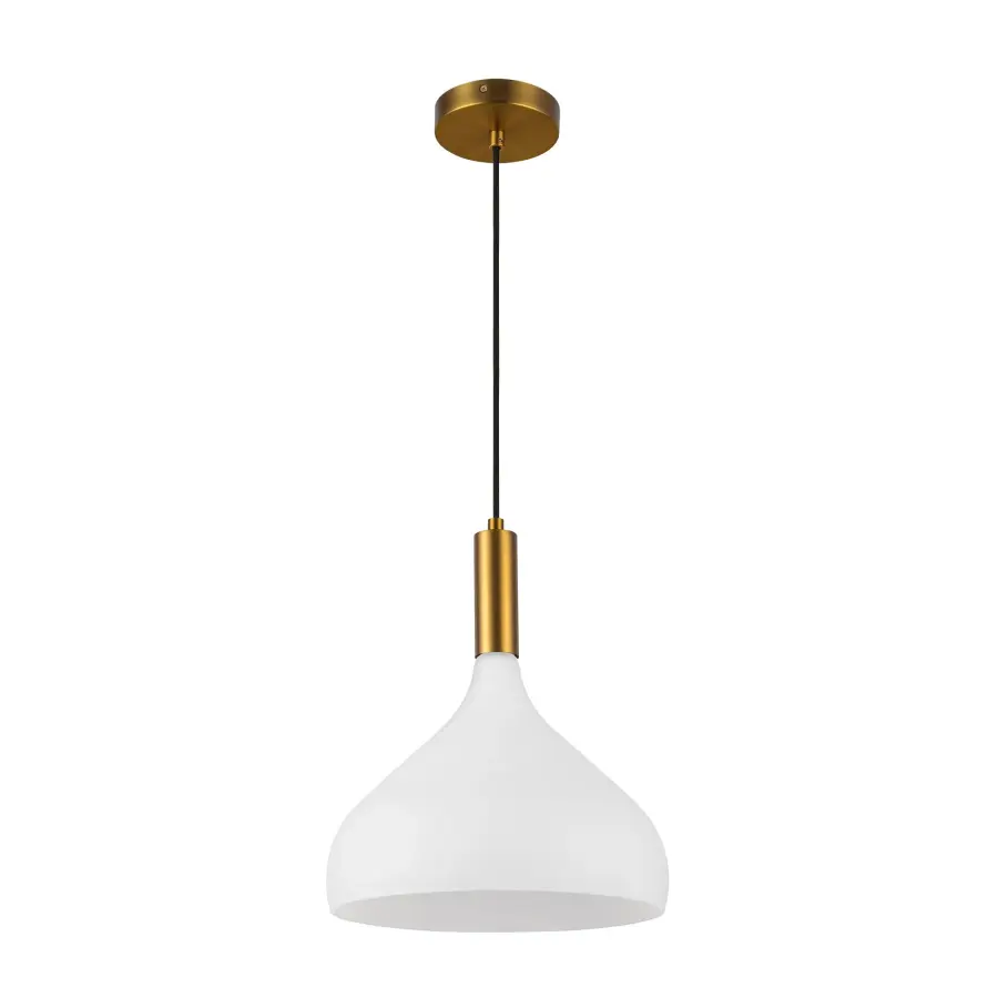 Belleview 12-Inch Pendant in Aged Gold - Image 25