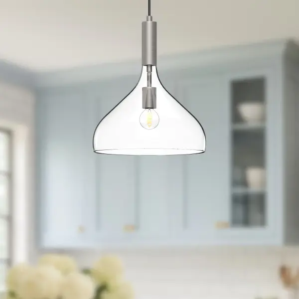 Belleview 12-Inch Pendant in Aged Gold - Image 6