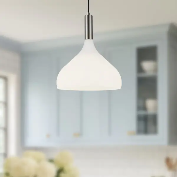 Belleview 12-Inch Pendant in Aged Gold - Image 7