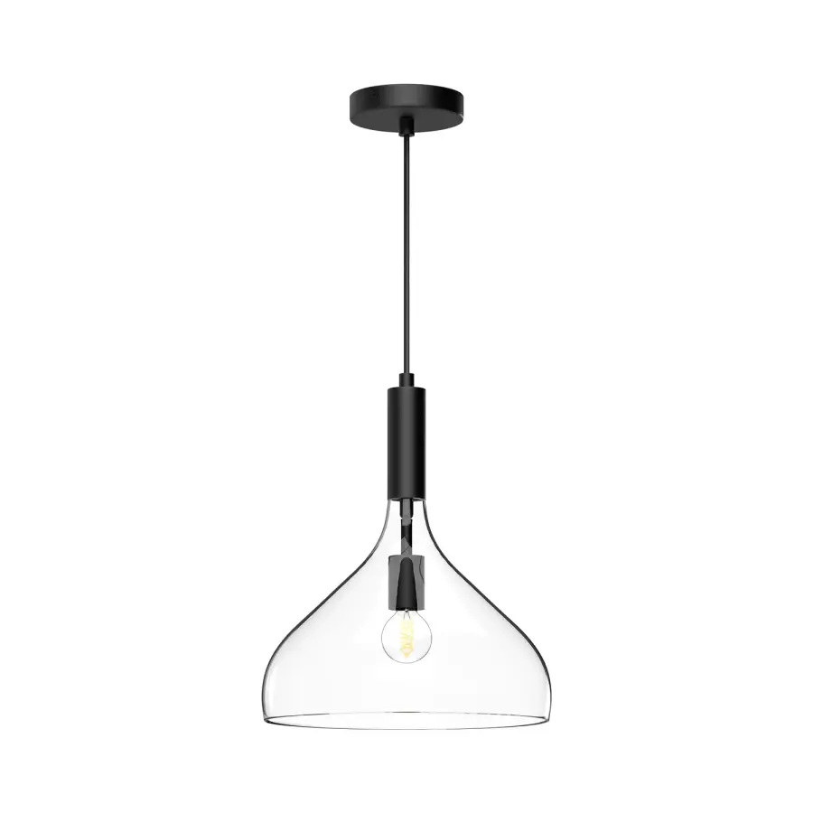 Belleview 12-Inch Pendant in Aged Gold - Image 10