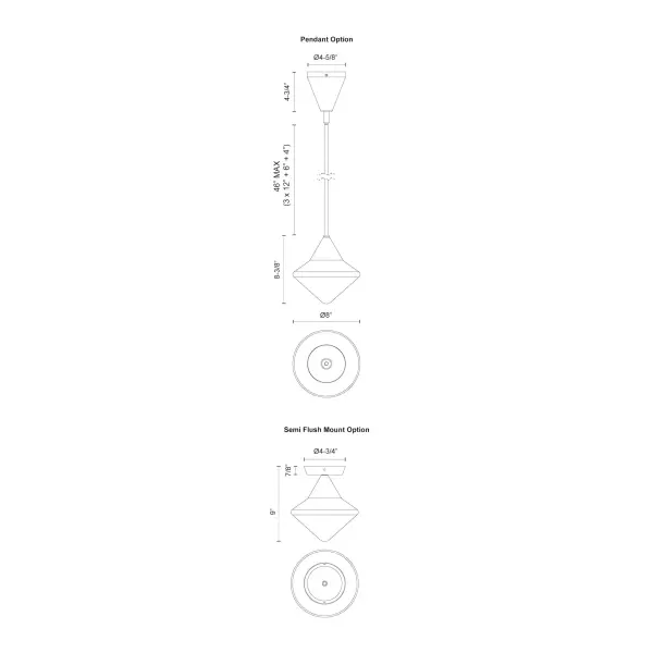 Nora 8-Inch Pendant Light - Image 10