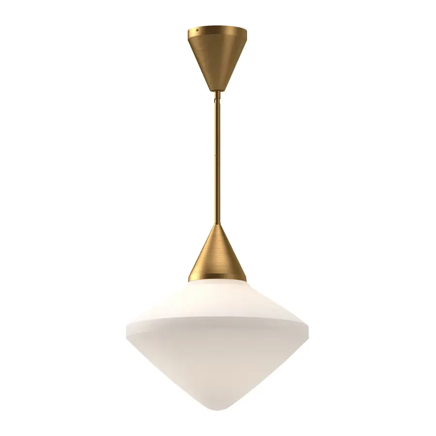 Nora 14-Inch Pendant Light in Matte Black - Image 1