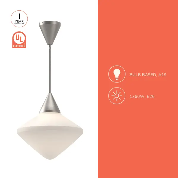 Nora 14-Inch Pendant Light in Matte Black - Image 8