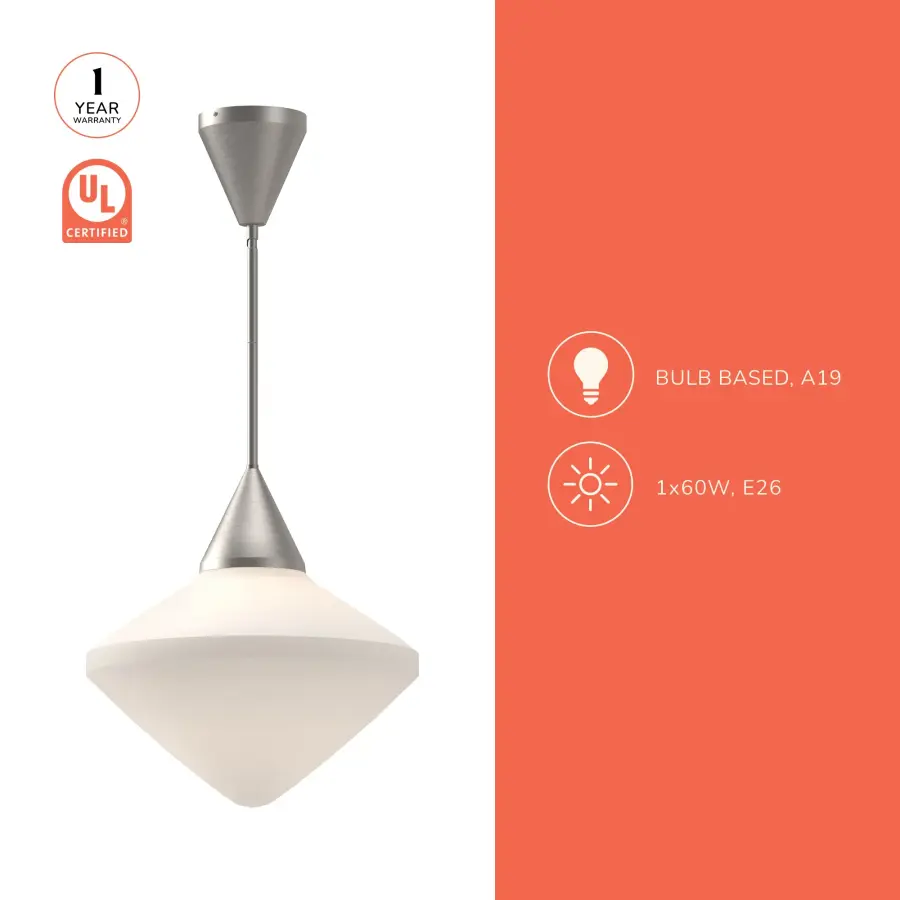 Nora 14-Inch Pendant Light in Matte Black - Image 8