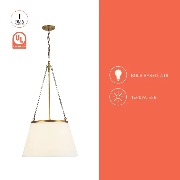 Speakeasy 18-Inch Pendant Light - Image 15