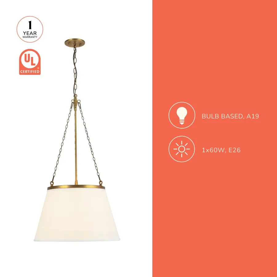 Speakeasy 18-Inch Pendant Light - Image 15